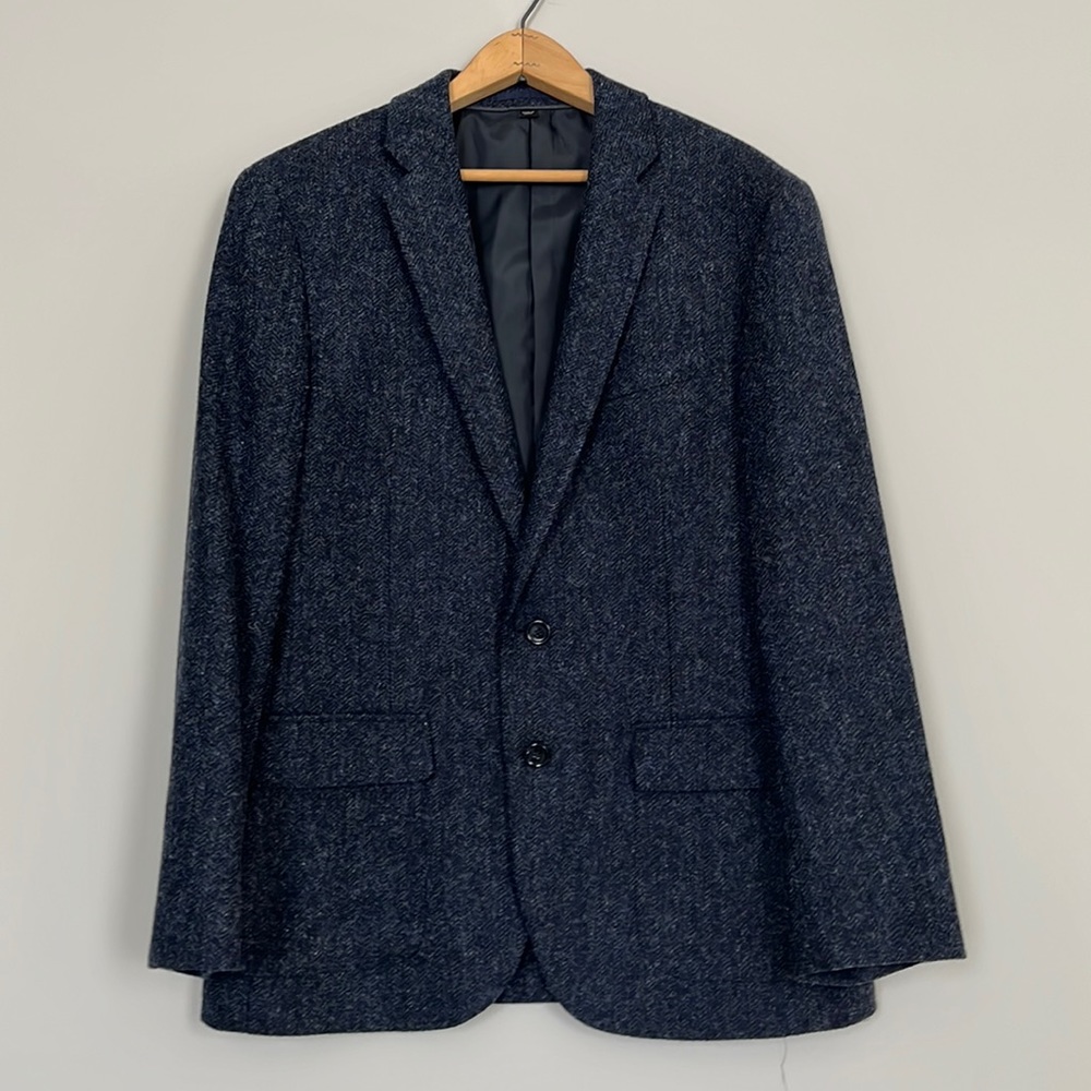 Men’s J Crew herringbone tweed jacket